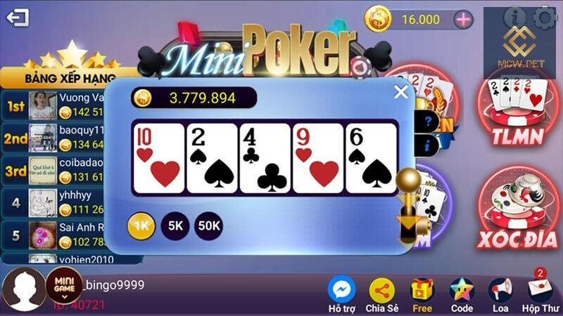 Game bài giải trí: Thế giới trò chơi đa dạng và hấp dẫn 2 game bài giải trí